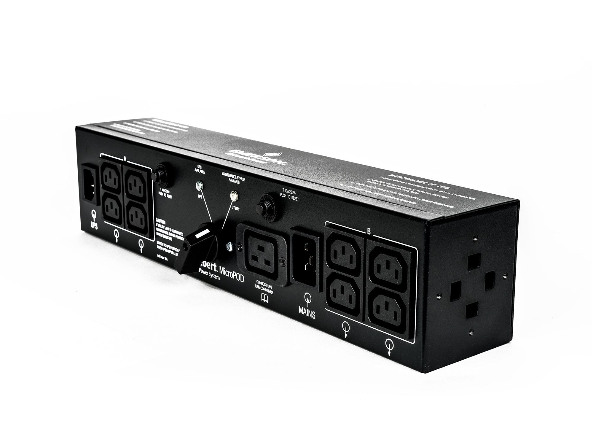 Liebert 2U MicroPod Bypass up to 2kVa