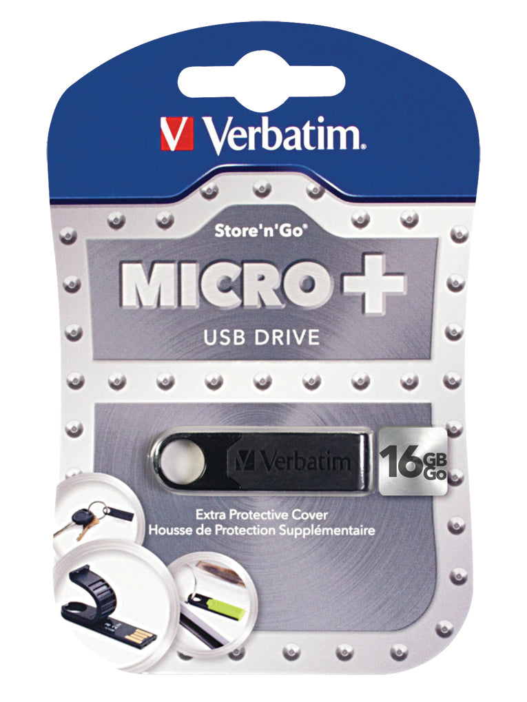 USB Drive 2.0 Micro Plus 16GB Black