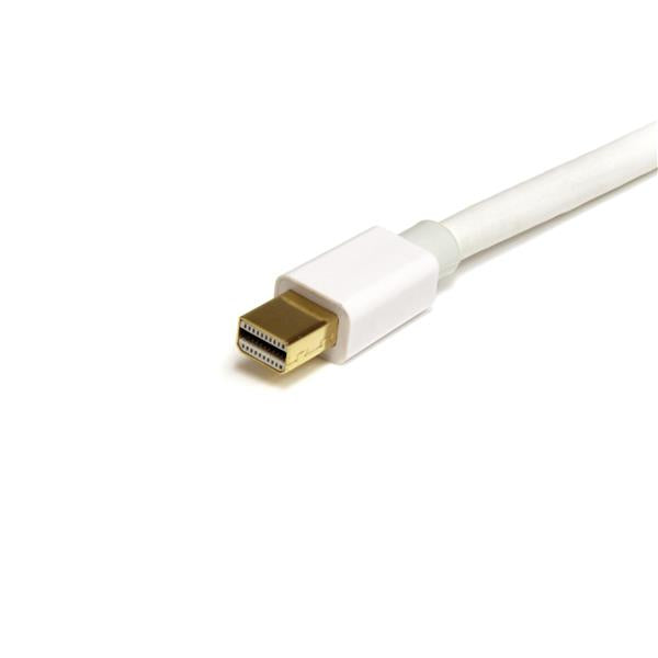 2m 1.8m White Mini DisplayPort 1.2 Cable
