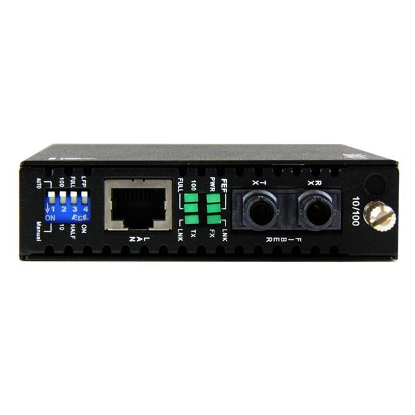 Ethernet to ST MM Fiber Media Converter