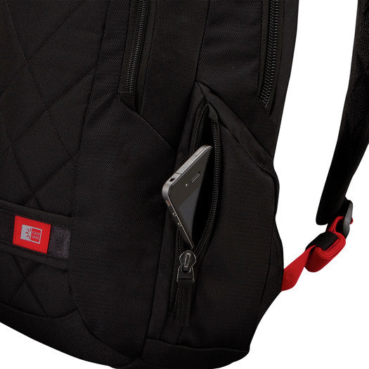 Sporty Polyester 14'' BackPack Black
