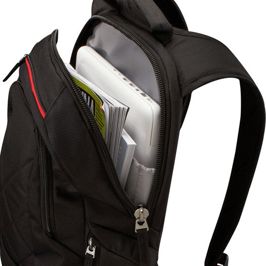 Sporty Polyester 14'' BackPack Black