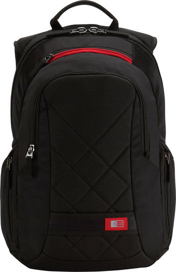 Sporty Polyester 14'' BackPack Black