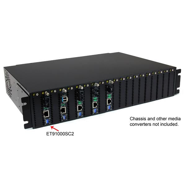 Gigabit Ethernet MM Fiber Converter SC