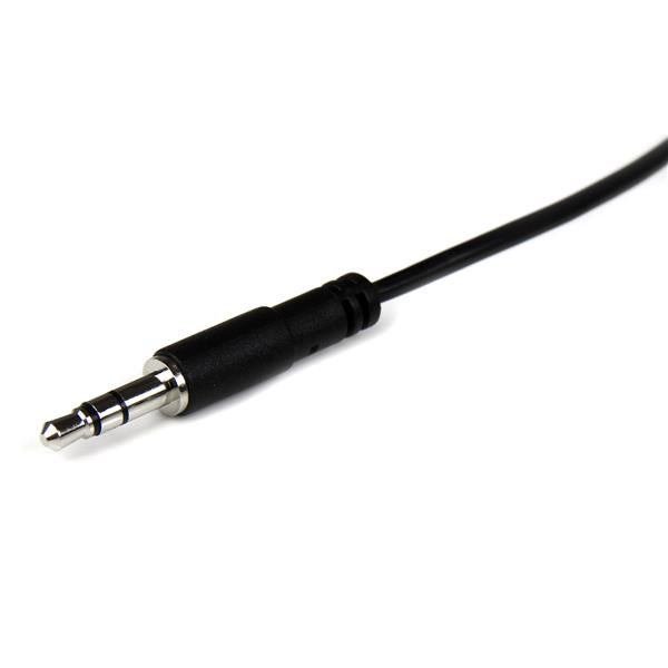 2m Slim 3.5mm Stereo Extension Cable M/F