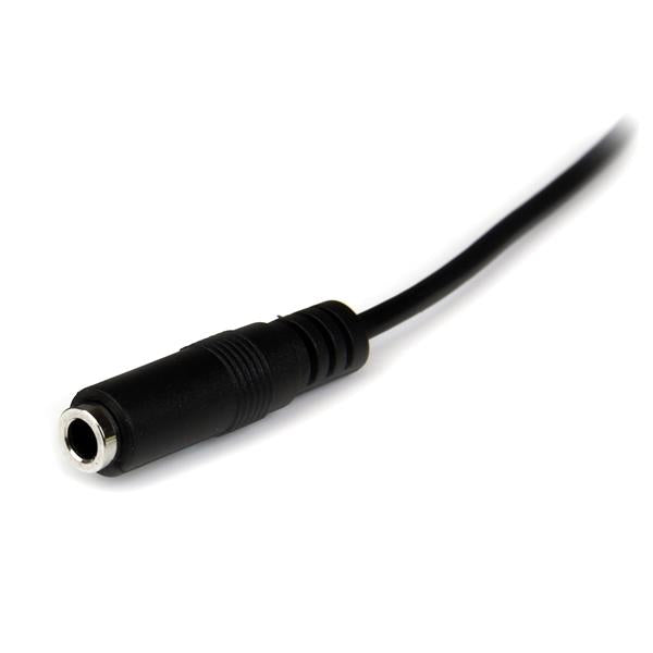 1m Slim 3.5mm Stereo Extension Cable M/F