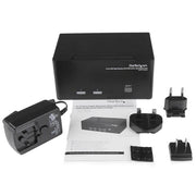 2 Port Triple Monitor DVI USB KVM Switch
