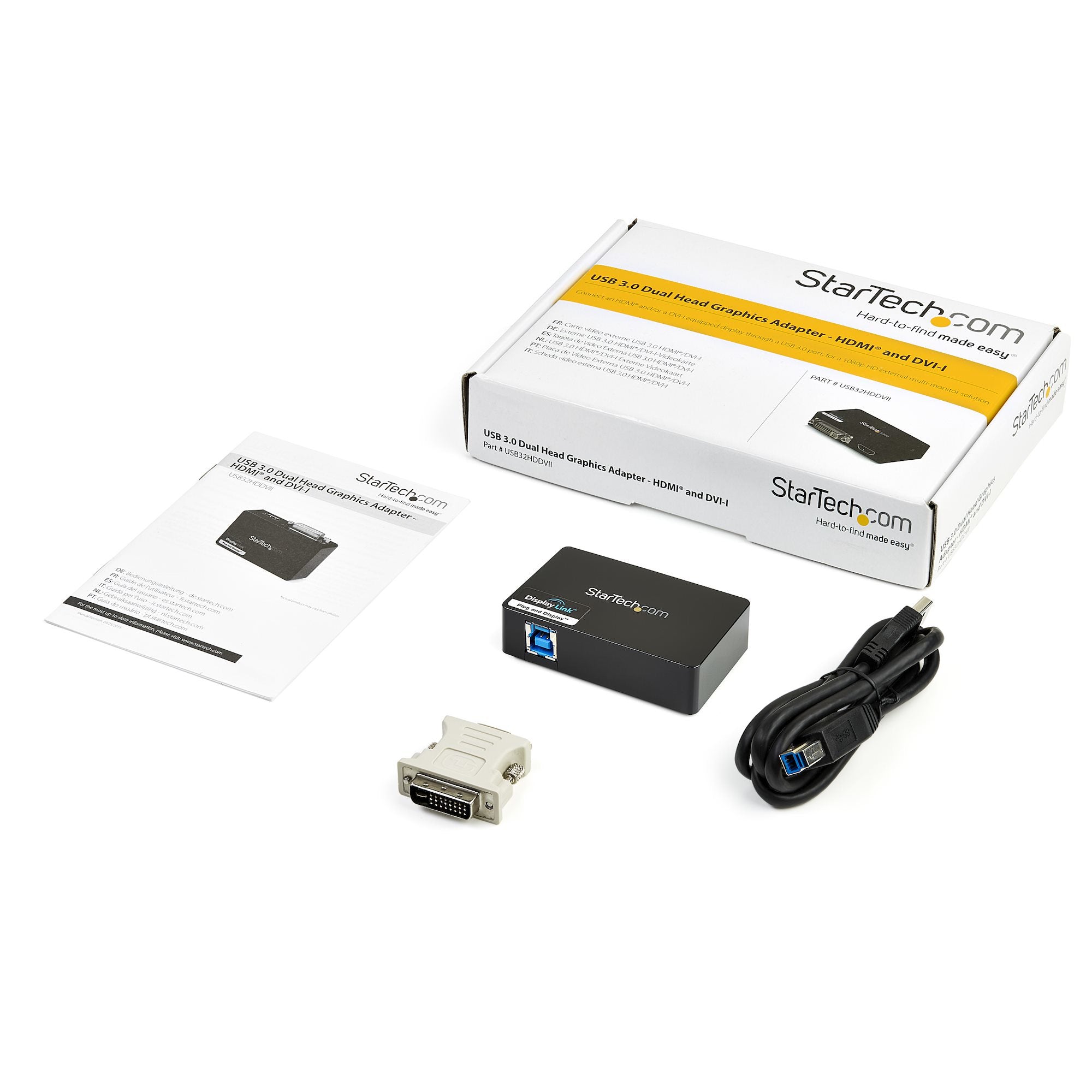 USB 3.0 HDMI and DVI Graphics Adapter