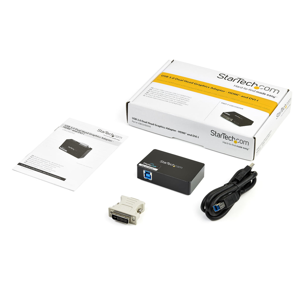 USB 3.0 HDMI and DVI Graphics Adapter