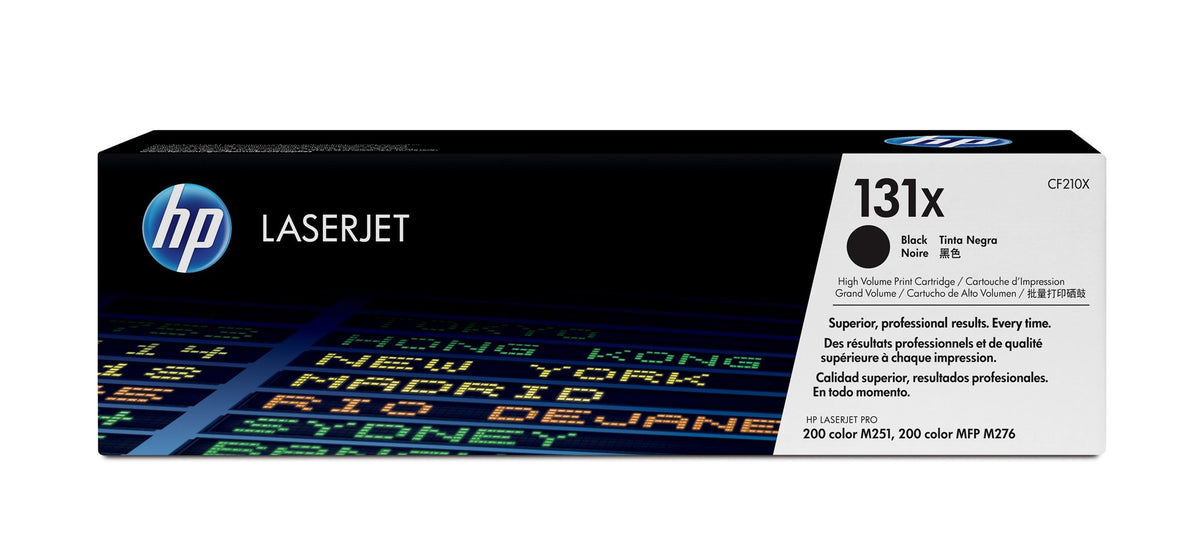 HP 131X original Toner cartridge CF210X black high capacity 2.400 pages 1-pack