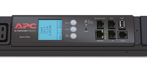 APC Rack PDU 2G Metered ZeroU 17.2kW 208V 30 C13