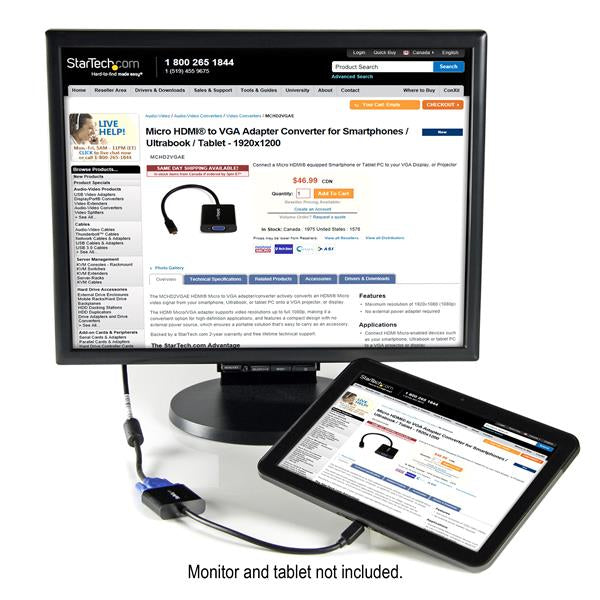 HDMI to VGA Adapter Smartphones/Tablet