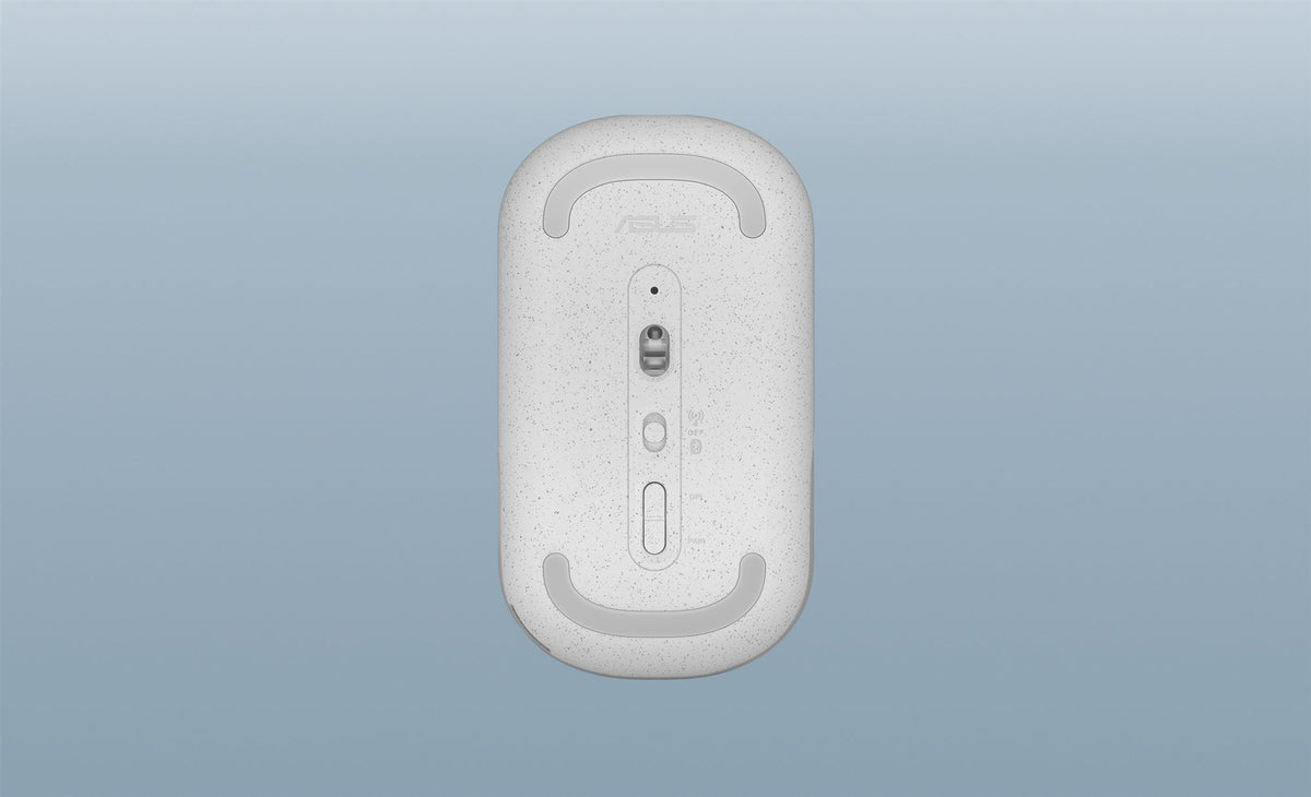 ASUS MD100 Wireless Optical Mouse 1600 DPI 2 Buttons BT Frequency 2.4GHz Grey