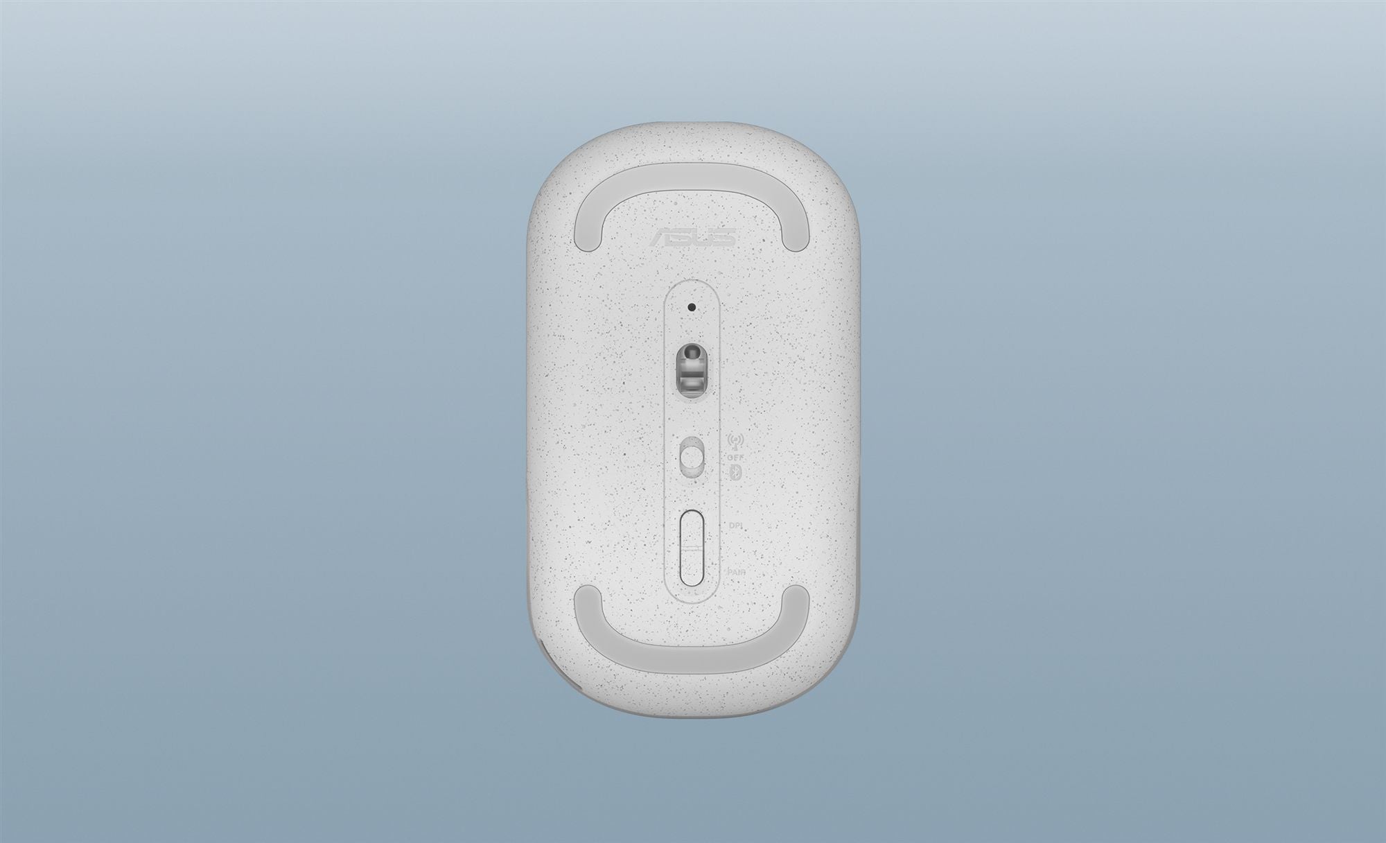 ASUS MD100 Wireless Optical Mouse 1600 DPI 2 Buttons BT Frequency 2.4GHz Grey