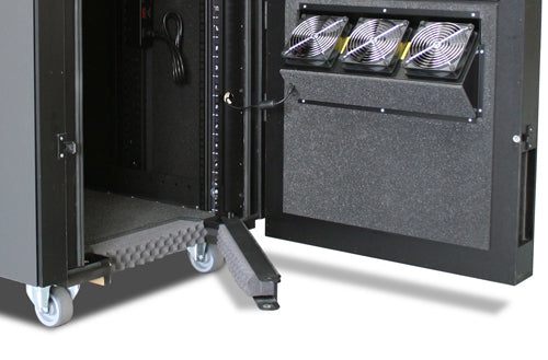 Netshelter CX 18u Secure Soundproofed