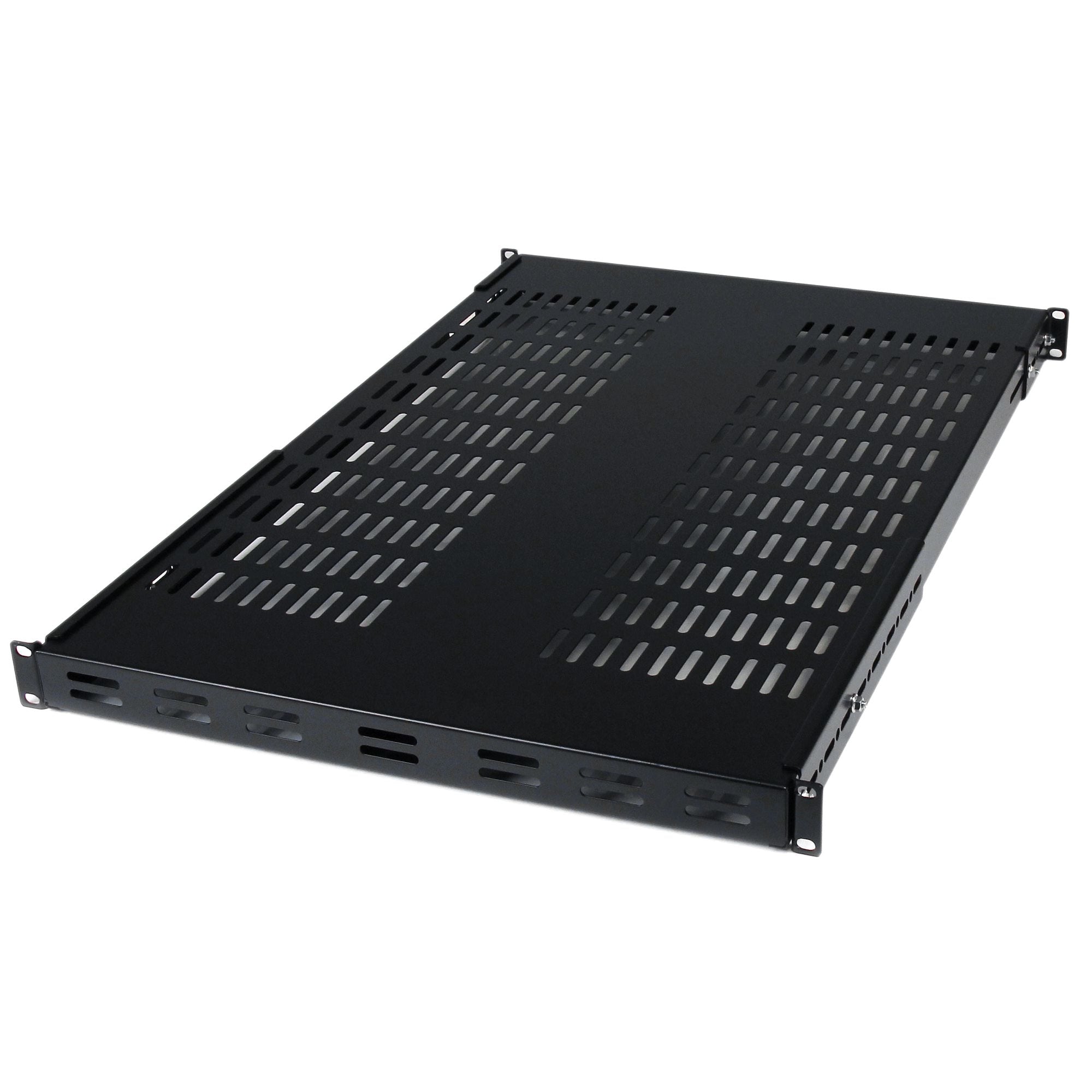 Adjustable Mount Depth Rack Mount Shelf