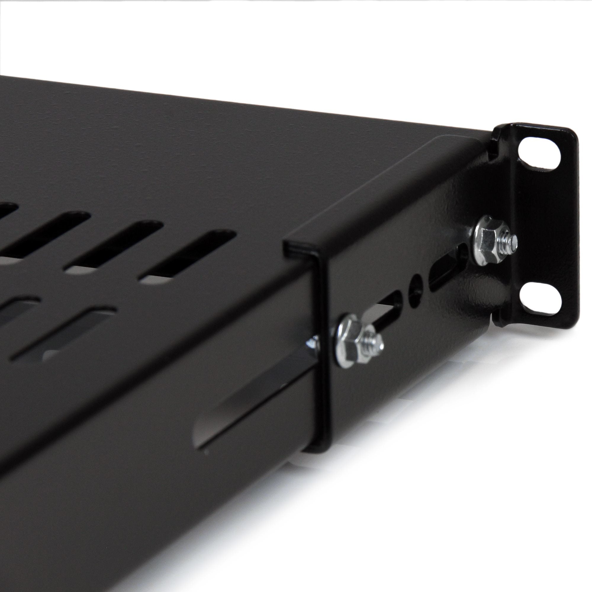 Adjustable Mount Depth Rack Mount Shelf