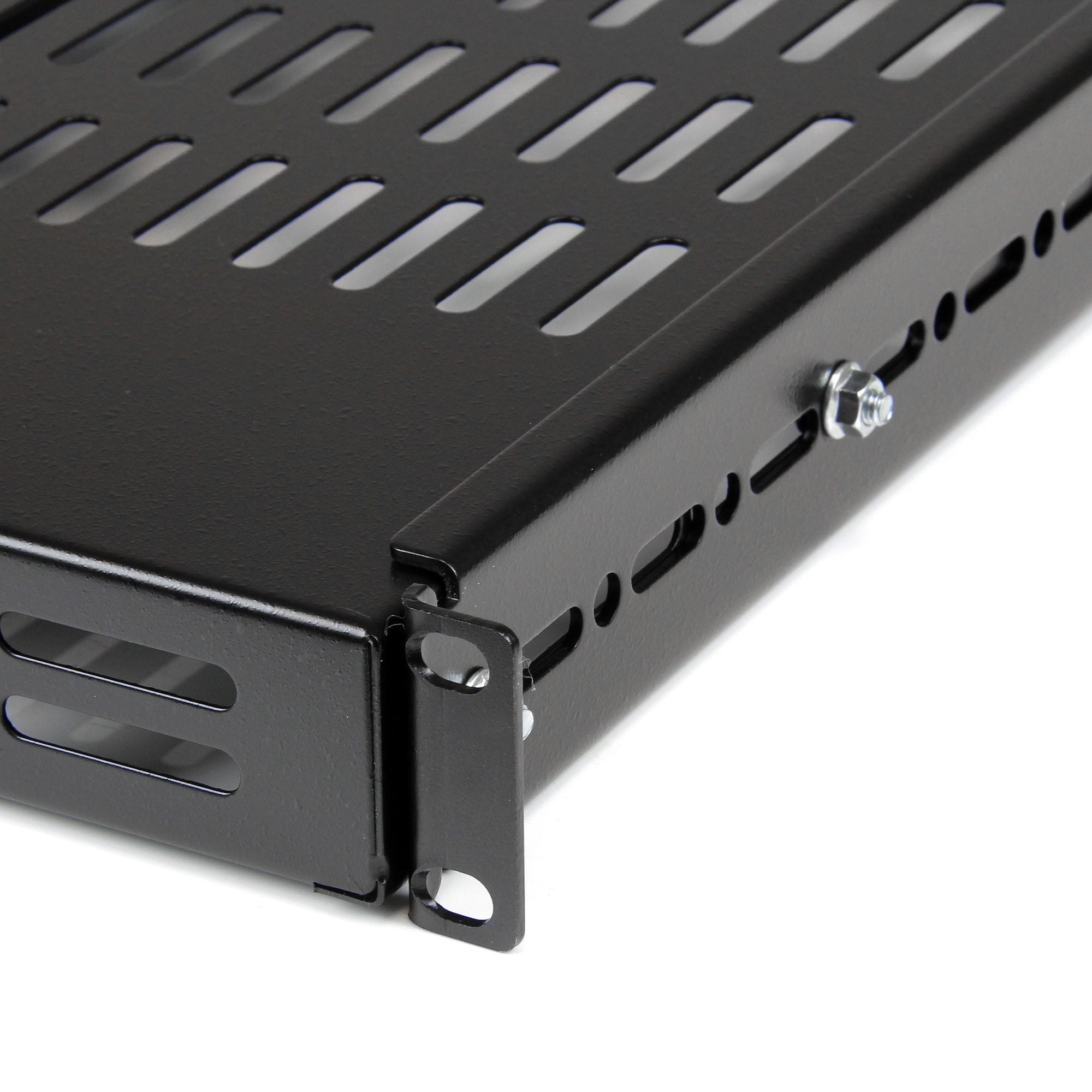 Adjustable Mount Depth Rack Mount Shelf