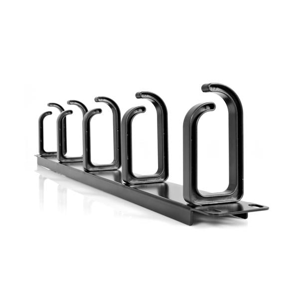 1U 19" Rackmount Cable Management Panel