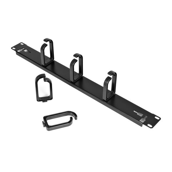 1U 19" Rackmount Cable Management Panel