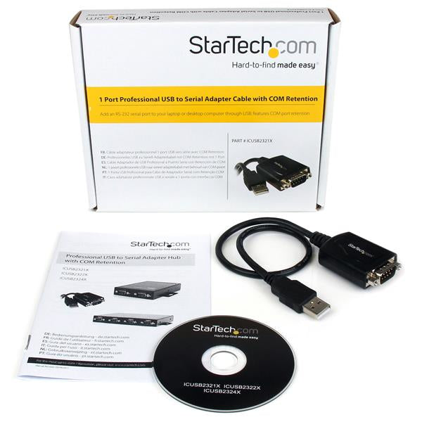 1 Port USB 2.0 to Serial Adapter Cable