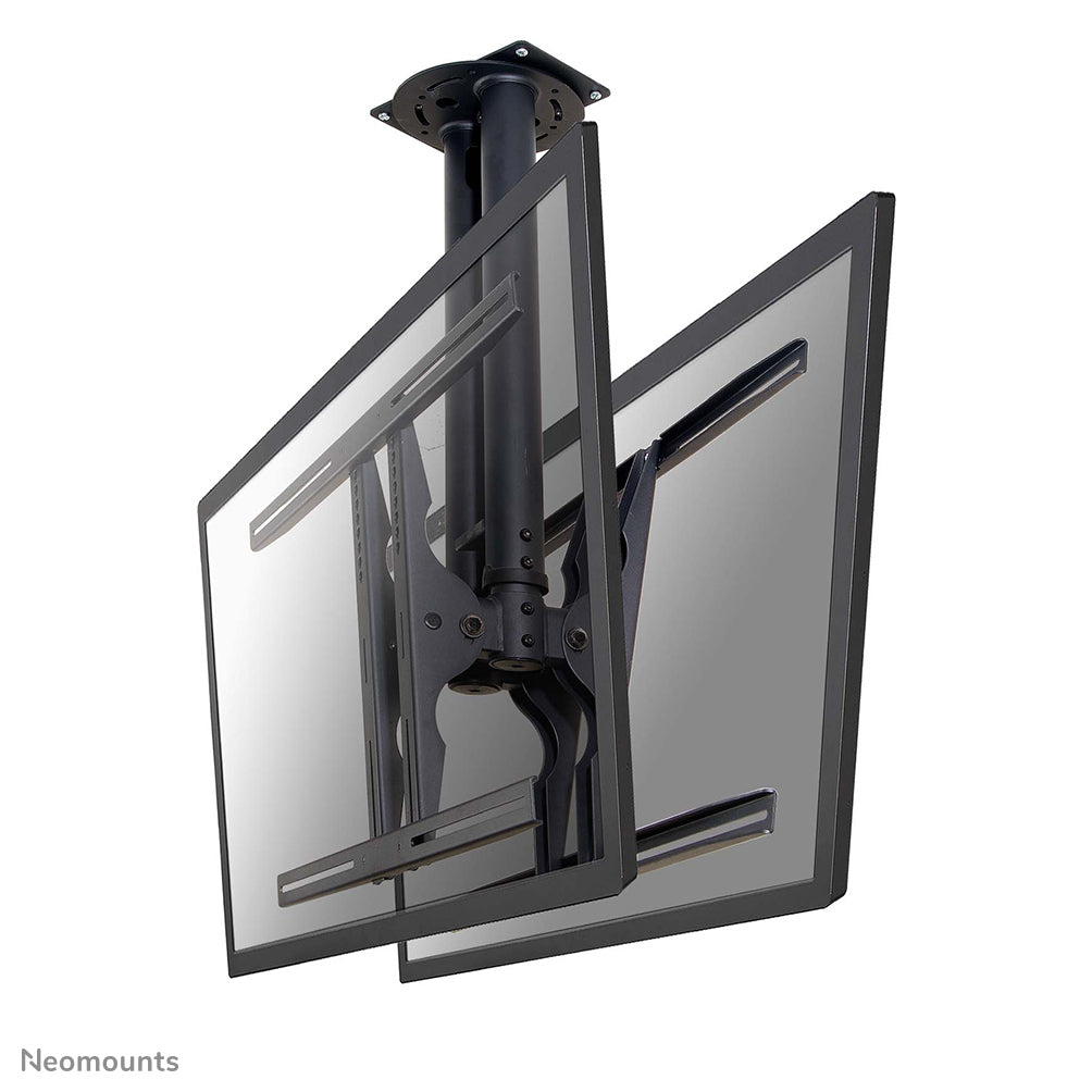 NEOMOUNTS PLASMA-C100D Support de plafond pour double écran 37-75p - h 67-107 cm