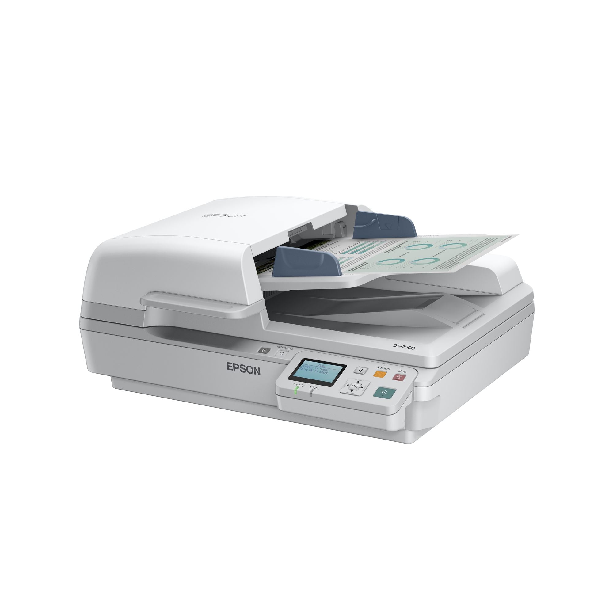 EPSON WorkForce DS-6500N - A4 - Chargeur d originaux Recto Verso un seul passage Suite logicielle