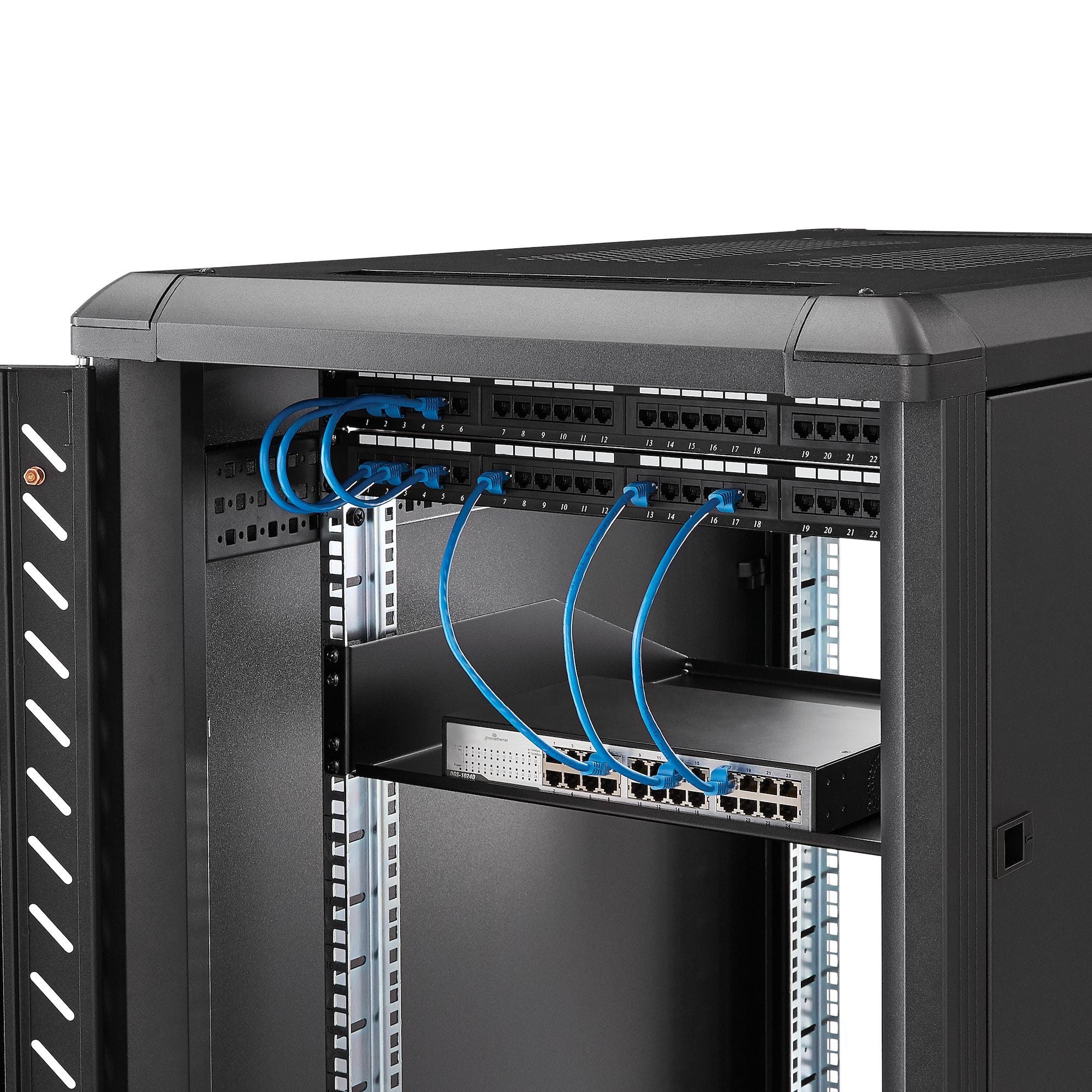 2U Fixed Sever Rack Mount Shelf