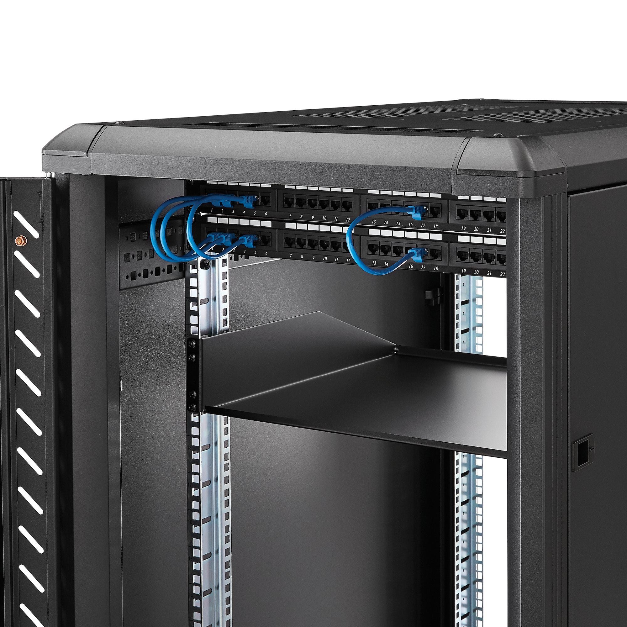 2U Fixed Sever Rack Mount Shelf