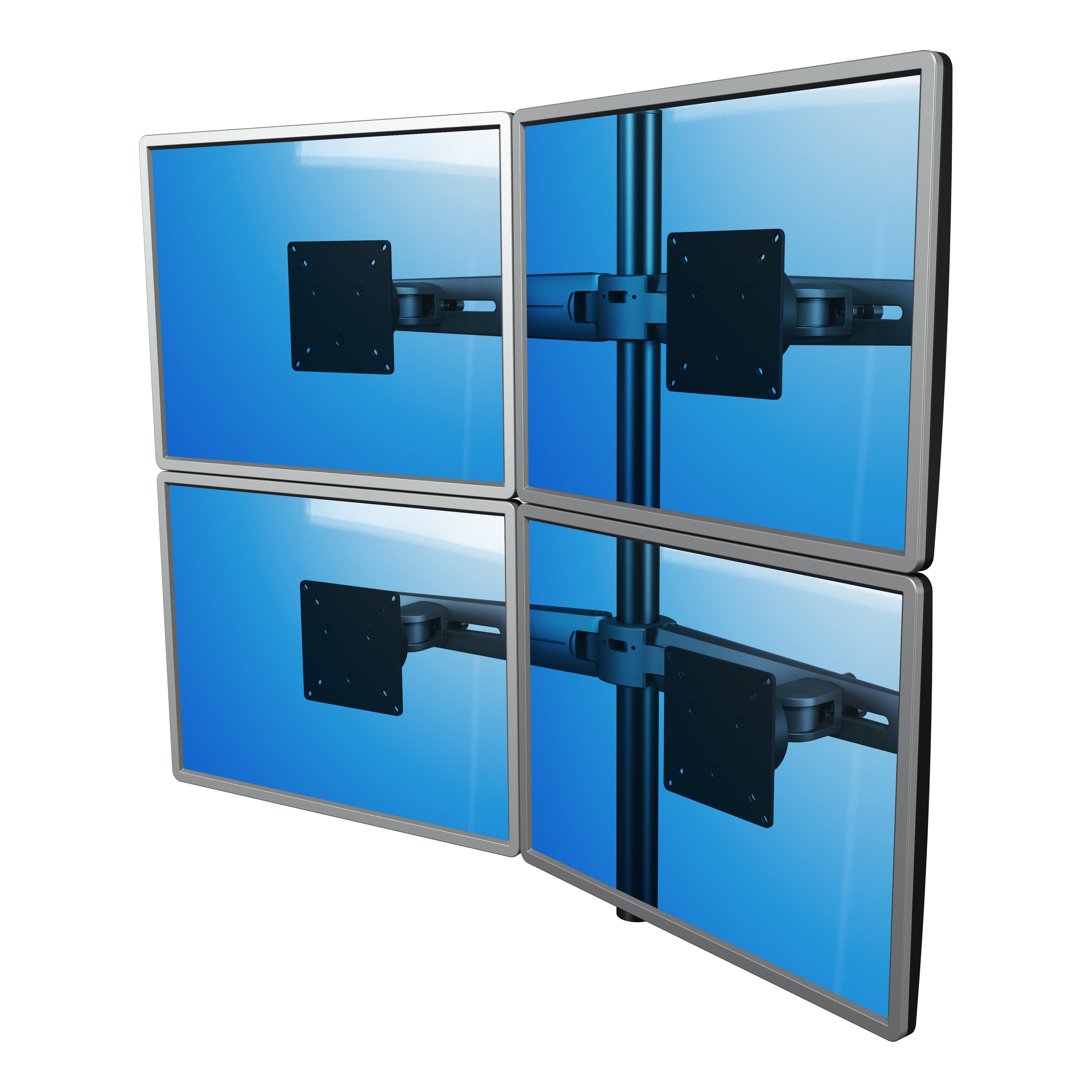 DATAFLEX Support de bureau Viewmaster 53323 - 4 écrans