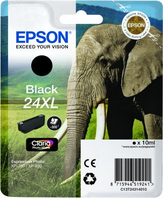 Ink/24XL Elephant 10ml BK