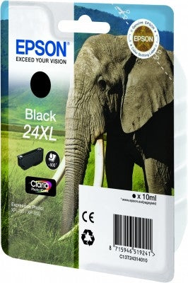 Ink/24XL Elephant 10ml BK