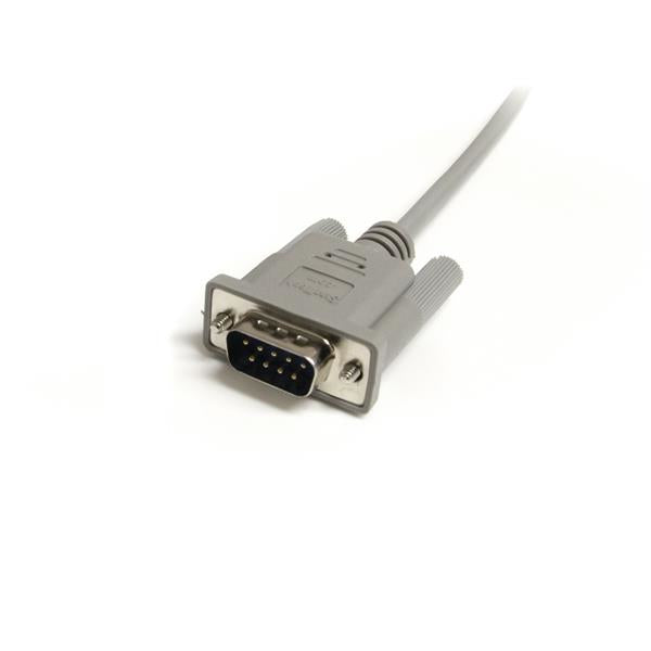 3' Straight Through Serial Cable DB9 M/F