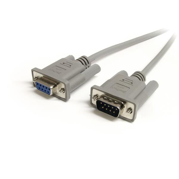 3' Straight Through Serial Cable DB9 M/F
