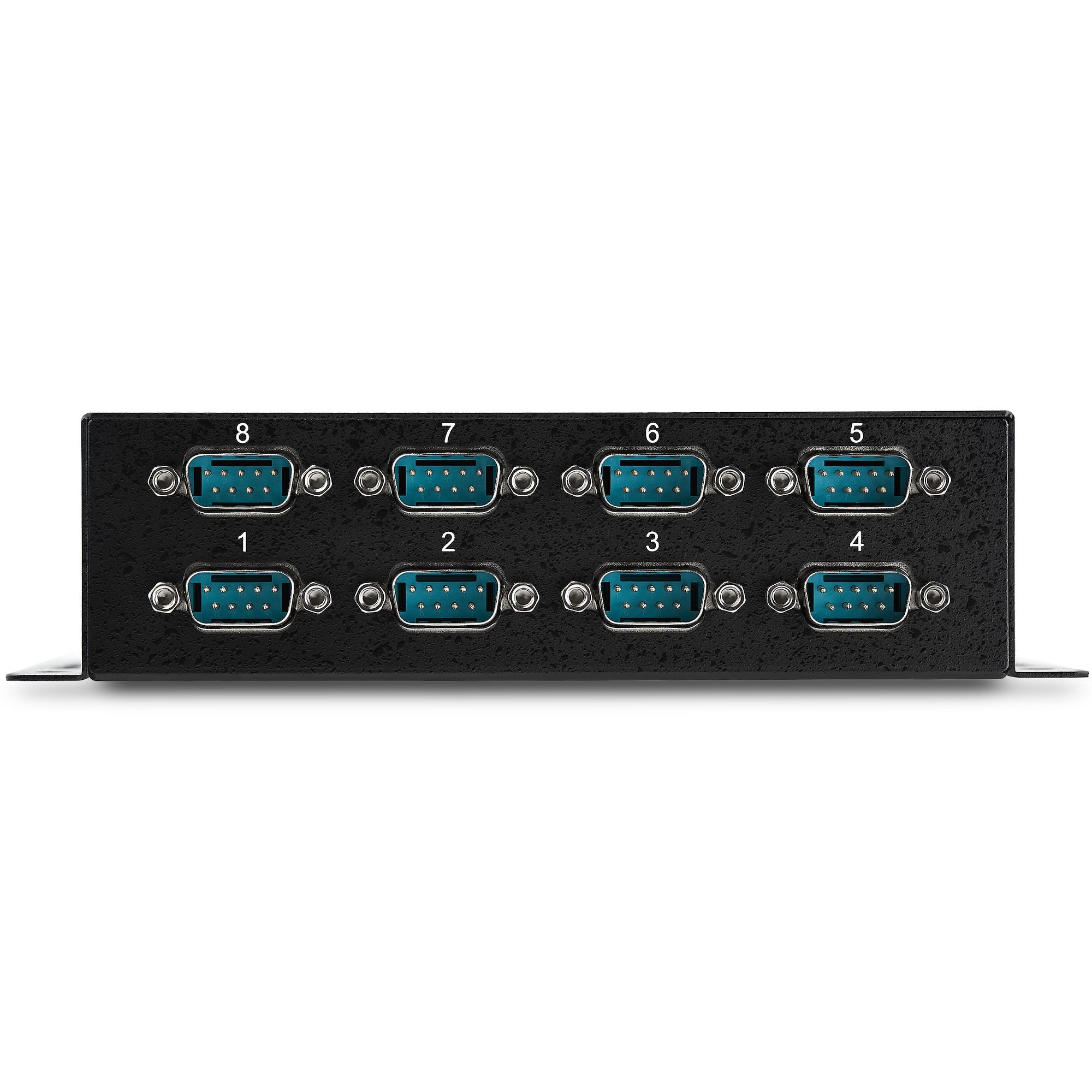 8 Port USB to DB9 RS232 Serial Adapter