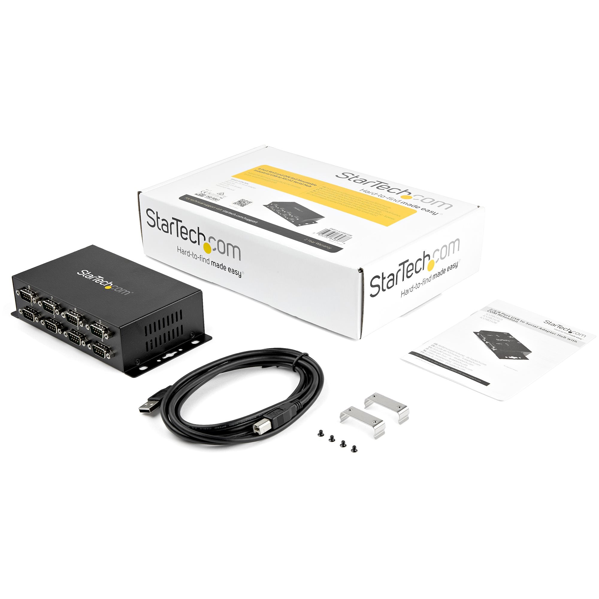 8 Port USB to DB9 RS232 Serial Adapter