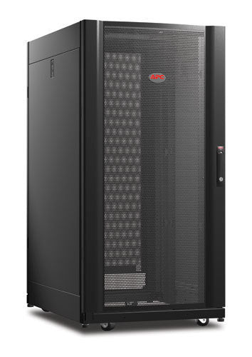 NetShelter AV 24U 600 x 825 Rails Black