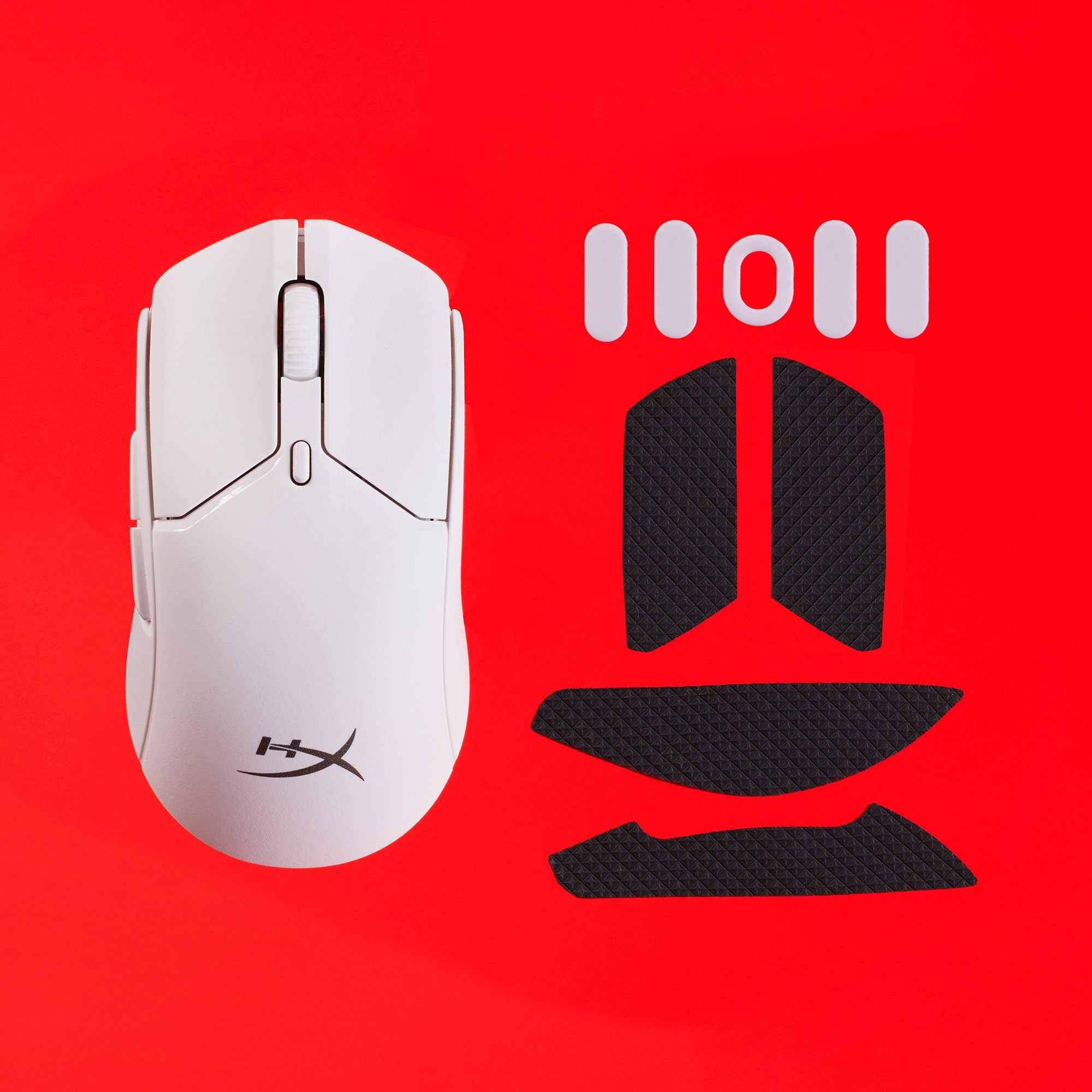 Souris de jeu sans fil HyperX Pulsefire Haste 2 mini - HyperX 26K 26000 DPI 59g blanche