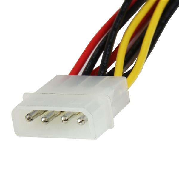 12" LP4 to 2x Right Angle SATA Power