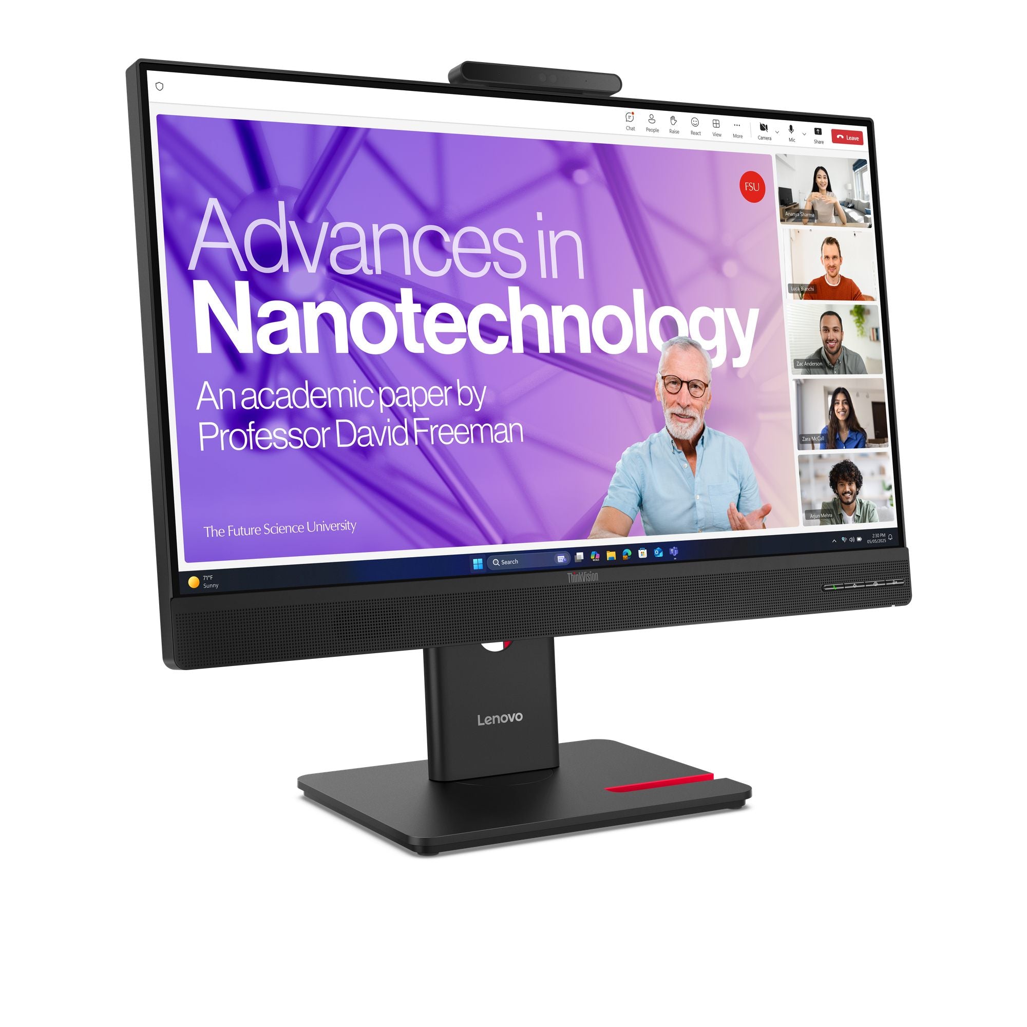 LENOVO ThinkVision T27QD-4v 27p IPS QHD 16:9 120Hz 300 cd/m2 4ms HDMI DP USB 3.2. G1 Type-C
