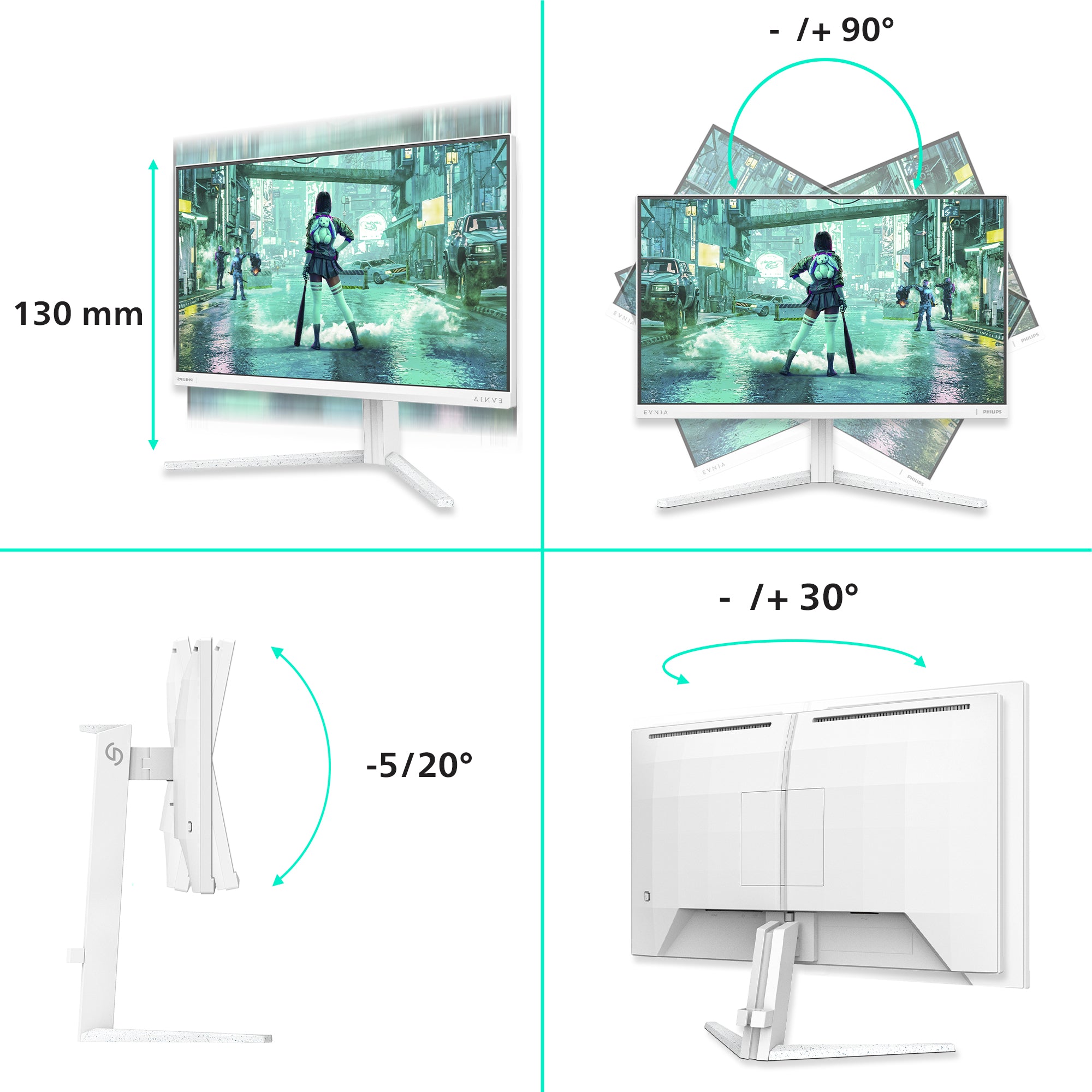 Philips 23.8' 16:9 Fast IPS 260Hz
