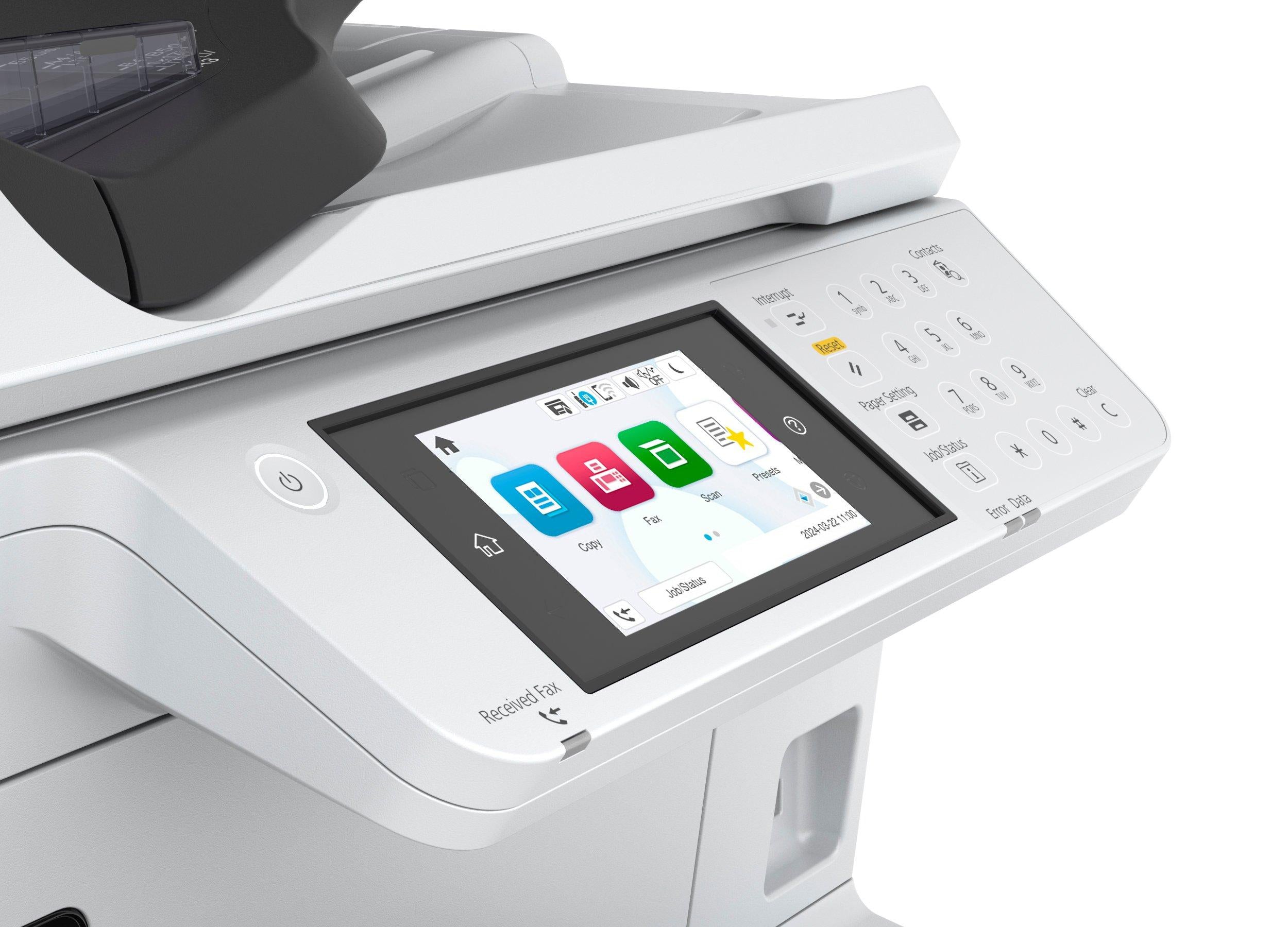 EPSON WorkForce Pro EM-C7100DWF MFP colour inkjet A3 297x420mm A3 22ppm Copy 25ppm Print 335sheets LAN Wi-Fi USB