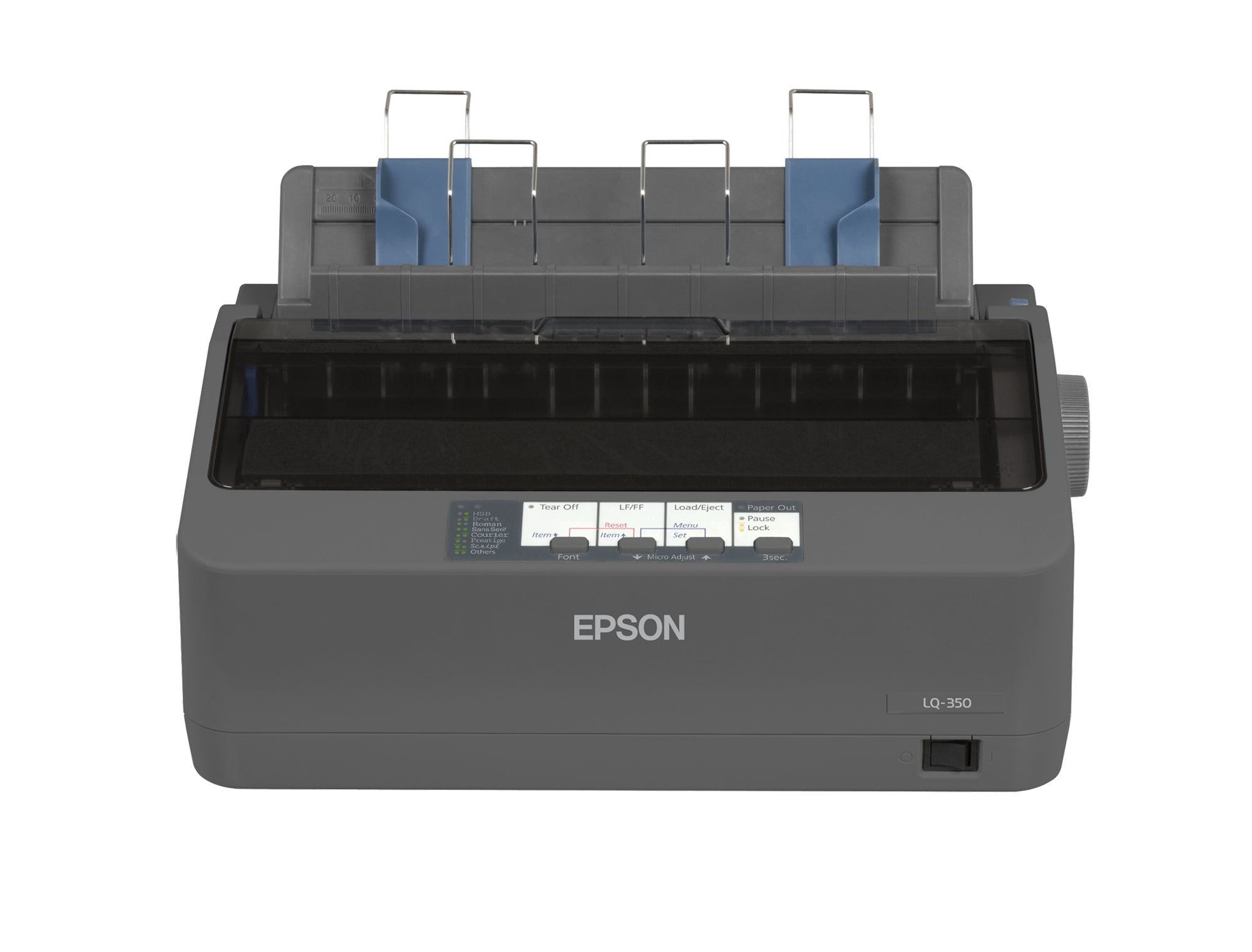 EPSON LQ 350 Printer Mono B/W dot-matrix 24 pin 347 char/sec parallel USB 2.0 serial
