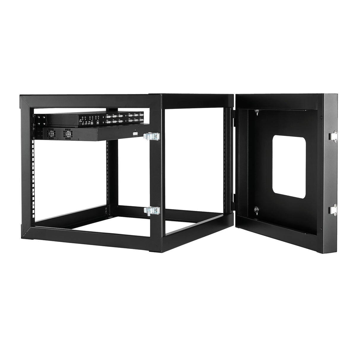 8U 22" Open Frame Wallmount Server Rack