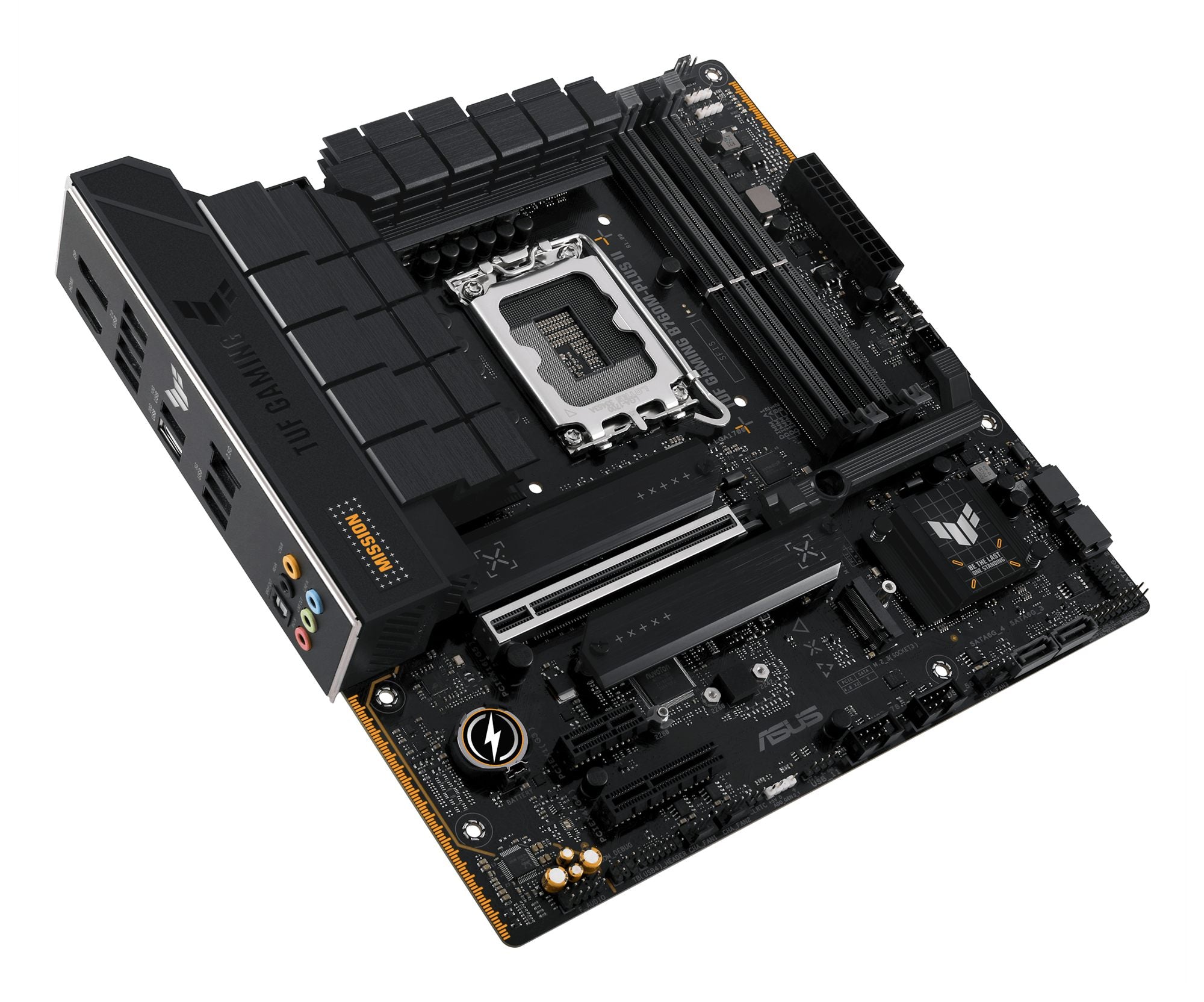 ASUS TUF GAMING B760M-PLUS II LGA 1700 4xDDR5 microATX 4xSATA MB 1xHDMI 1xDP 3xM.2
