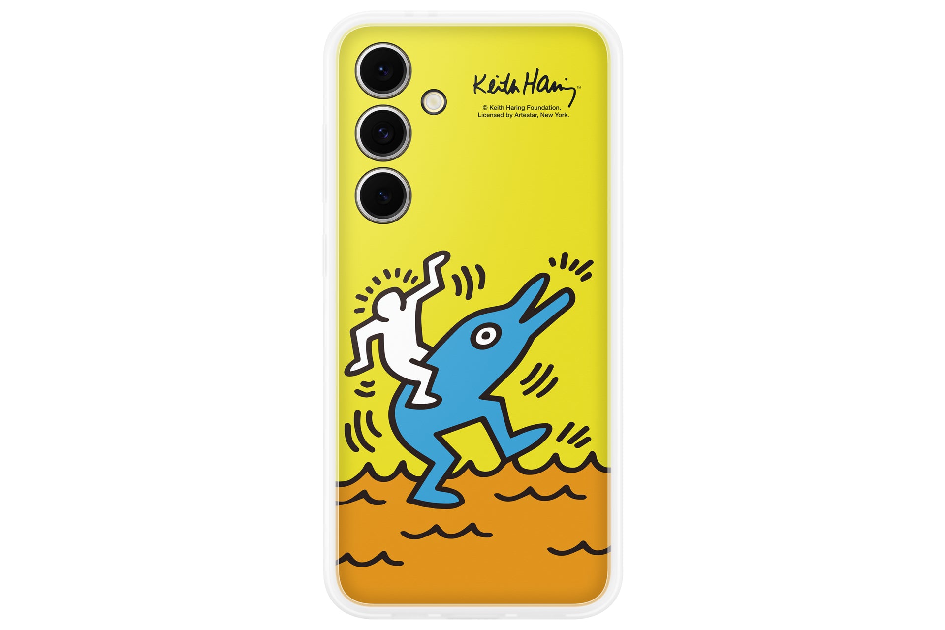 Samsung S24 FE Flipsuit Case Yellow