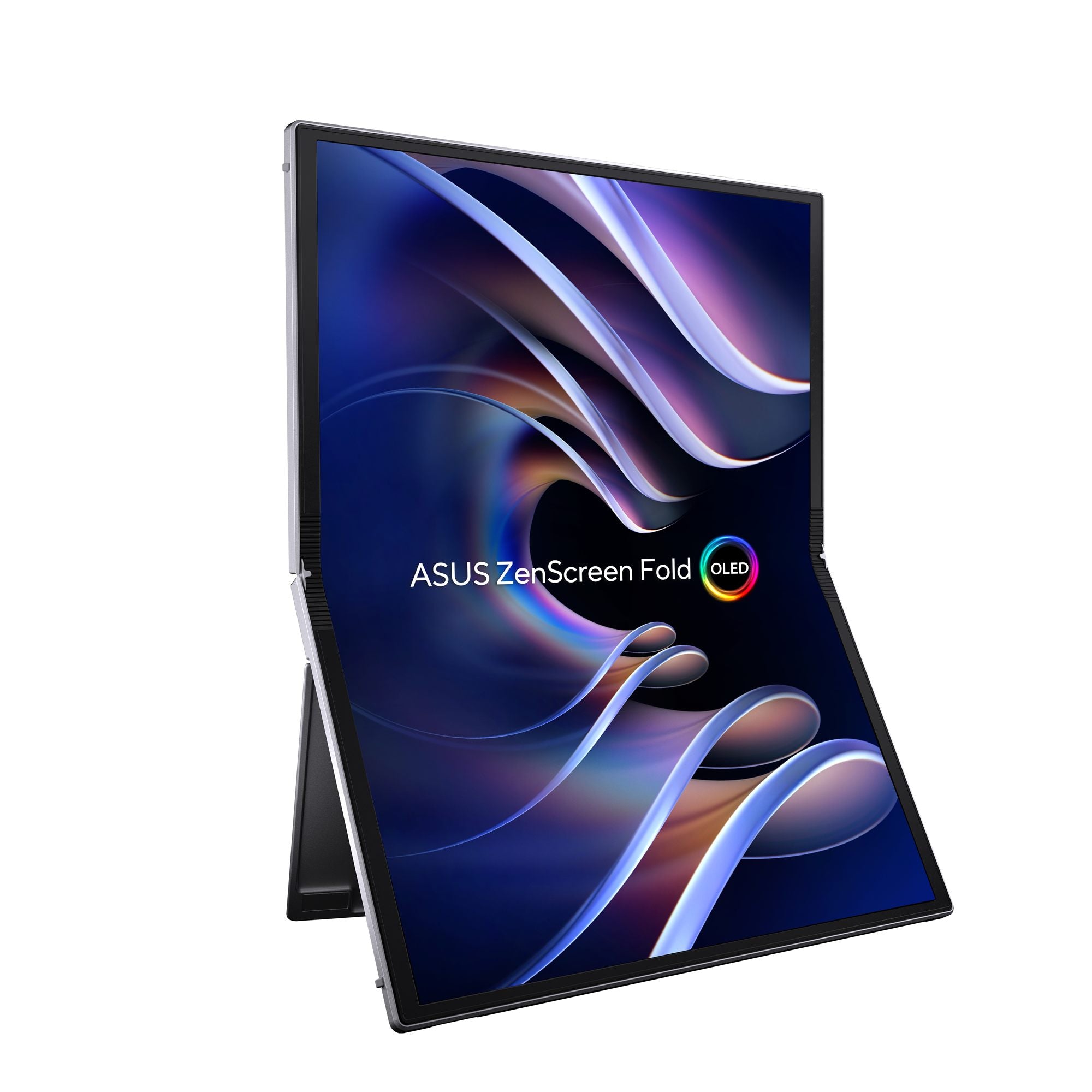 "ASUS ZenScreen Fold OLED MQ17QH écran plat de PC 43,9 cm (17.3"") 2560 x 1920 pixels Quad HD Argent"
