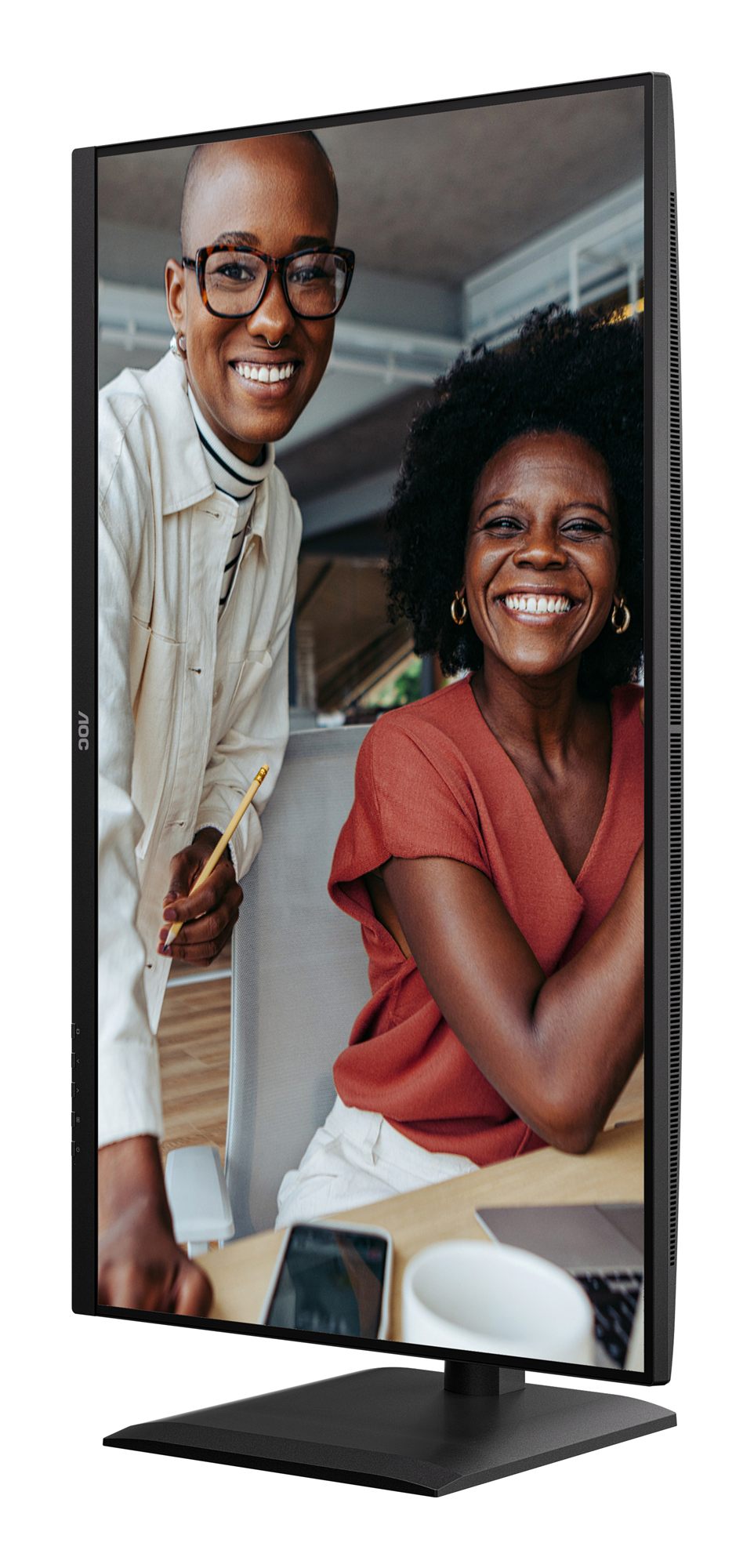 AOC Q32E4U écran LED - 32p - 2560 x 1440 QHD 100 Hz - IPS - 1000:1 - 4 ms - 2xHDMI, DP, HP , HAS , GAR 5 ans