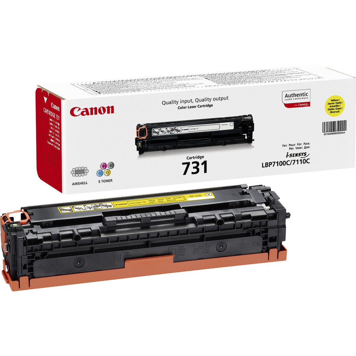 Toner/731 CLBP Cartridge YL