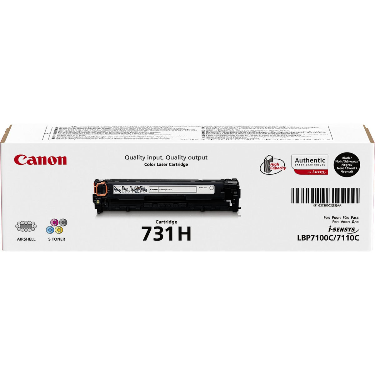 Toner/731H CLBP Cartridge BK